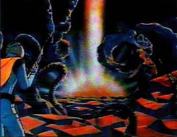 The planet of the Cyclops explodes
