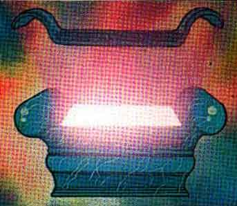 The space coffin opens